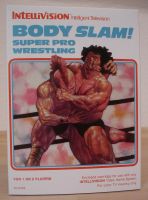 Body Slam - Super Pro Wrestling - NEW Reproduction Empty Box