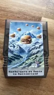Hamburgers en route to Switzerland - Cart only!